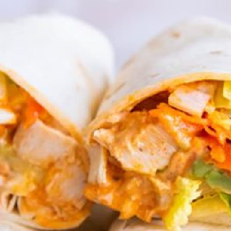 Buffalo Chicken Wrap Delight