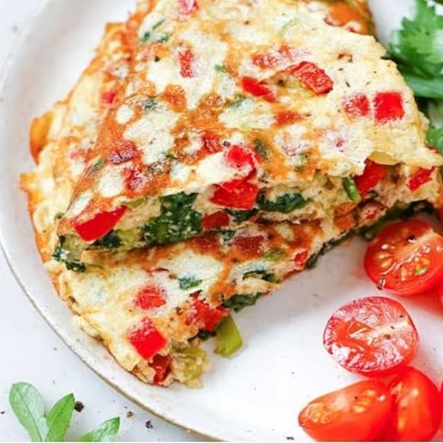 Veggie Omelette.