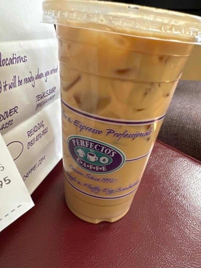 Iced Latte.