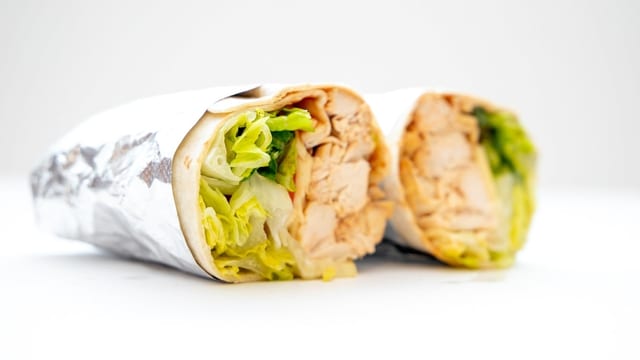 Dijon Chicken Wrap.