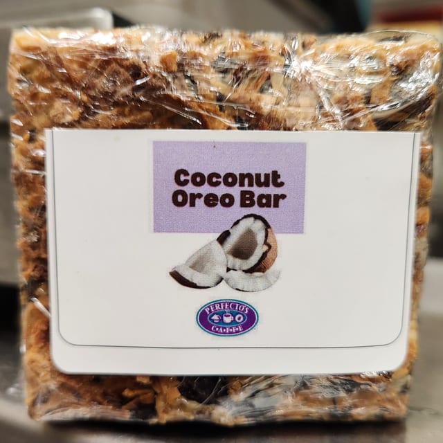 Coconut Oreo Bar.