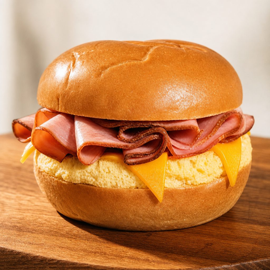 Ham Egg & Cheese.