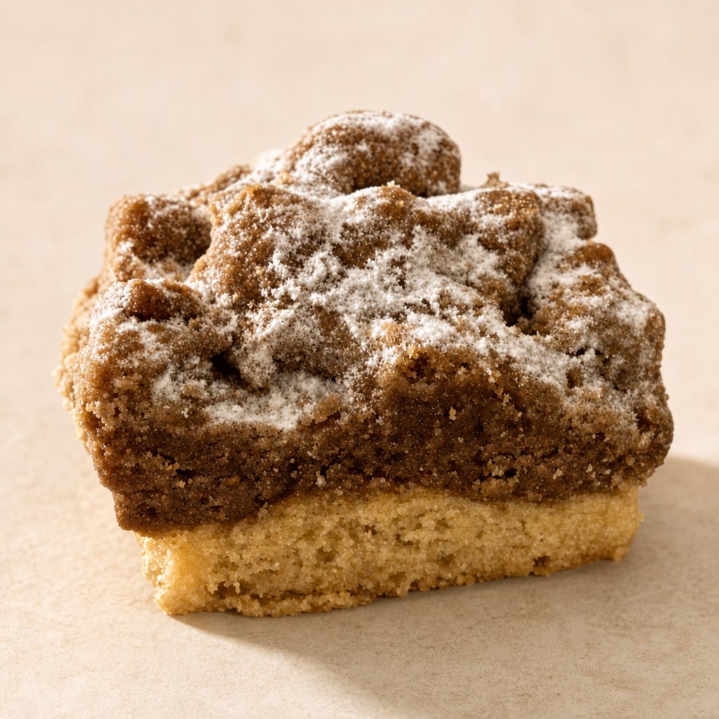 New York Crumb Cake.