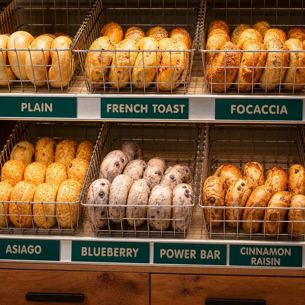 6 Bagels.