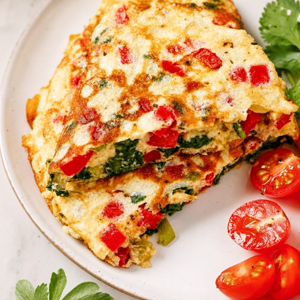 Veggie Omelette.