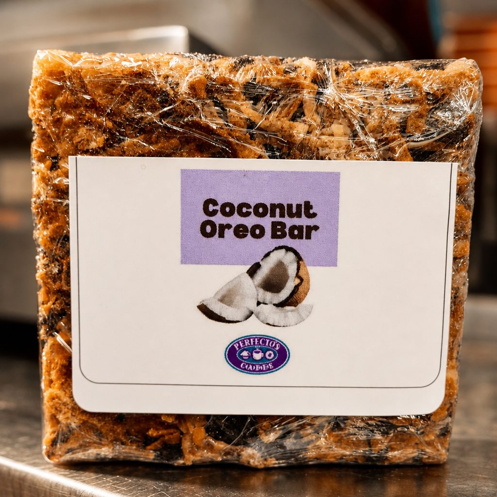 Coconut Oreo Bar.