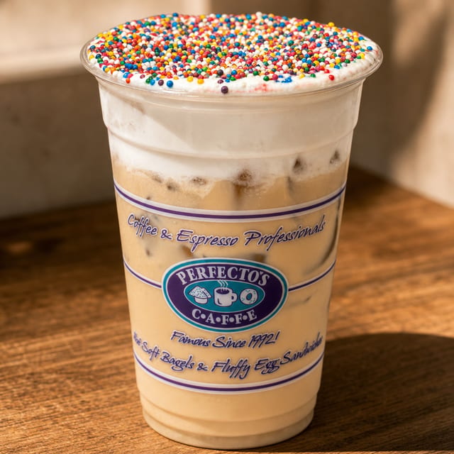 Dot Cake Latte.